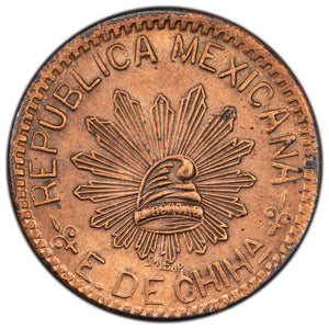 SOLD Mexico 1915 Chihuahua 10 Centavos KM #615 - Cleaned