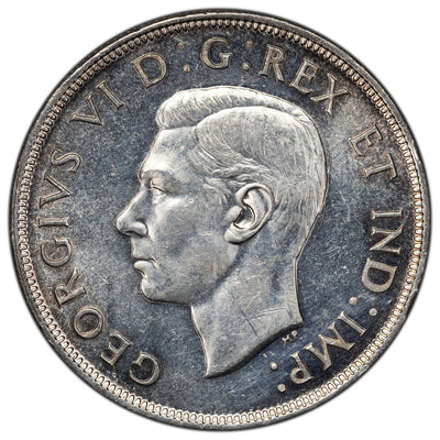 SOLD Canada 1946 $1 Silver Dollar Coin - AU+