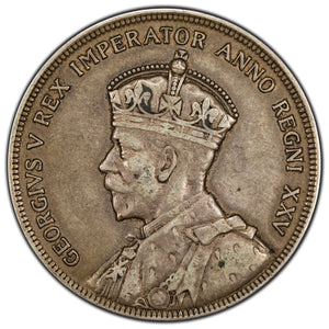 SOLD Canada 1935 $1 Silver Dollar Coin - First Year of Issue - VF-20