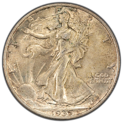 United States 1935 50 Cents Walking Liberty Half Dollar Silver Coin