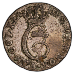 SOLD Denmark 1783 2 Skilling Silver Coin KM #631.2