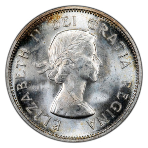SOLD Canada 1956 25 Cents Quarter Silver Coin - Choice Uncirculated +