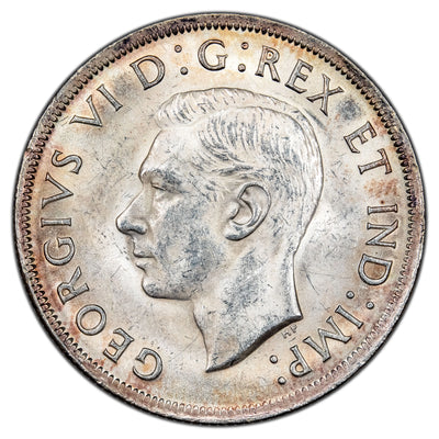 Canada 1937 $1 Silver Dollar Coin - Choice Uncirculated