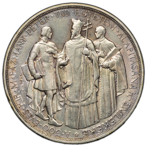 SOLD Hungary 1935 2 Pengo Silver Coin Pazmany University