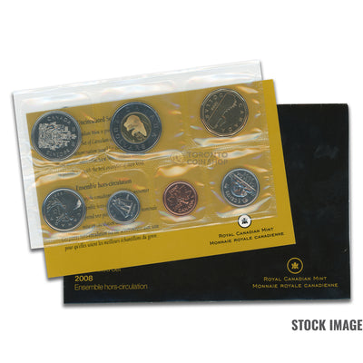 Canada 2008 7-Coin PL Proof-Like Mint Coin Set - Envelope + COA