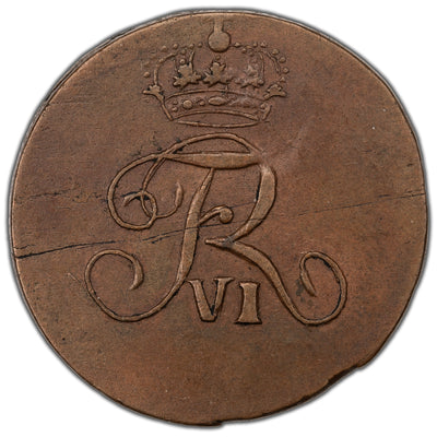 Norway 1810 2 Skilling Courant Coin KM #280 - Nice Example
