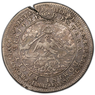 Poland 1669 Korybut Wisniowiecki Coronation Silver Medal