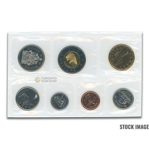 Canada 2008 7-Coin PL Proof-Like Mint Coin Set - Plastic Only