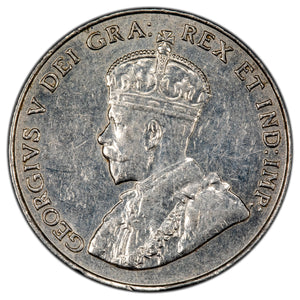 SOLD Canada 1934 5 Five Cents Coin - Extra Fine