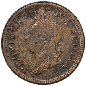 SOLD Canada Nova Scotia 1832 1 One Penny Token NS-1B1