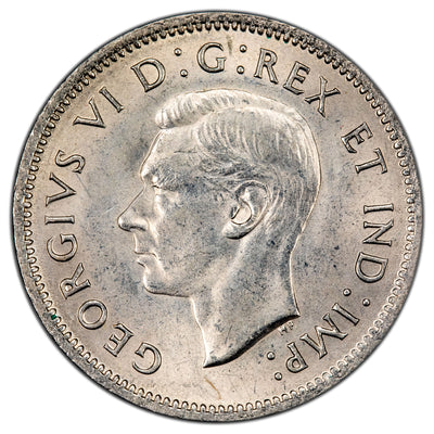 Canada 1940 5 Five Cents Coin - Choice Uncirculated