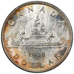 SOLD Canada 1938 $1 Silver Dollar Coin - Uncirculated +