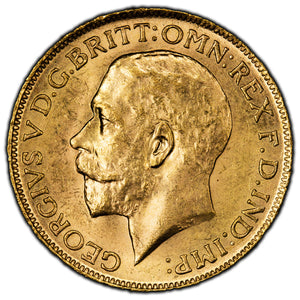SOLD Canada 1917-C 1 One Sovereign Gold Coin