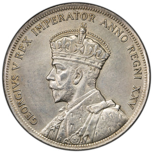 SOLD Canada 1935 $1 Silver Dollar Coin - First Year of Issue - Cleaned