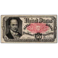 United States 1875 50 Fifty Cents Fractional Note