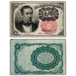 United States 1874 10 Ten Cents Fractional Note