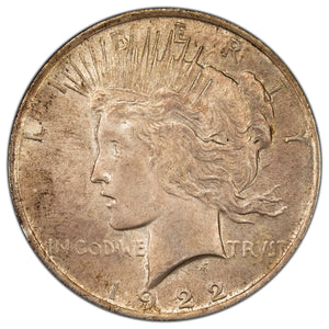 SOLD United States 1922 $1 Peace Dollar Silver Coin