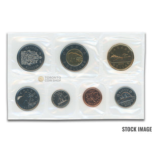 Canada 2009 7-Coin PL Proof-Like Mint Coin Set - Plastic Only