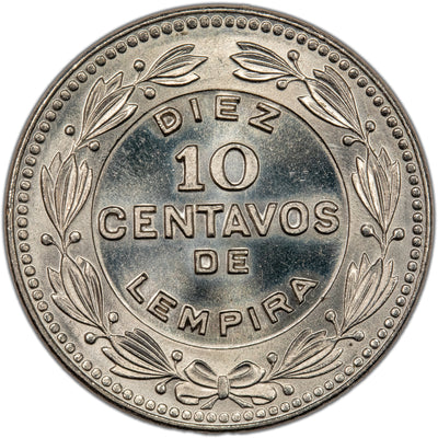 Honduras 1954 10 Centavos Coin KM #76 - BU