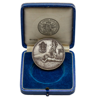 SOLD Dominion of Canada Rifle Association 1931 Medal - In Original Birks Box