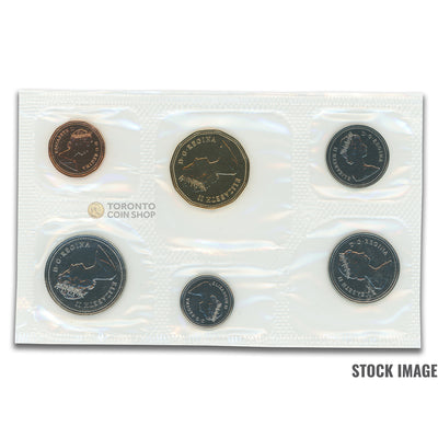 Canada 1989 6-Coin PL Proof-Like Mint Coin Set - Plastic Only