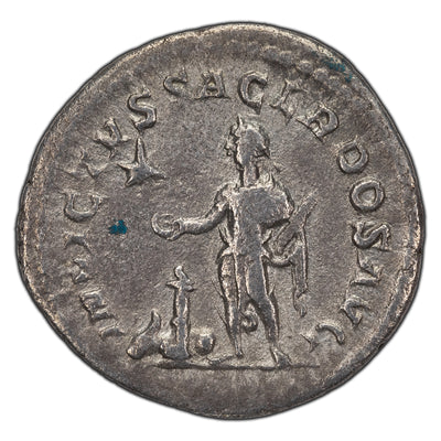 SOLD Ancient Rome Elagabalus Denarius Silver Coin RIC 87