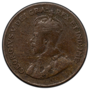 SOLD Canada 1923 1 Small Cent Coin - Key Date - VG