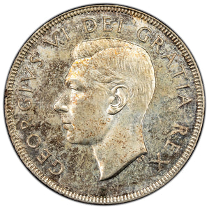 SOLD Canada 1952 No Waterlines $1 Silver Dollar Coin - Choice Uncirculated
