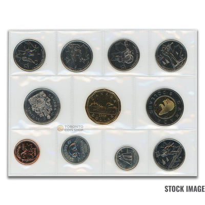 Canada 2007 Olympic 11-Coin PL Proof-Like Mint Coin Set - Envelope + COA