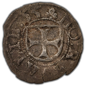 Livonia Order Henrich von Galen 1555 Ortug Silver Coin Haljak #170