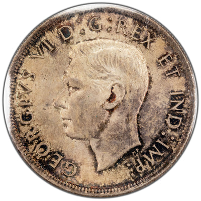 SOLD Canada 1939 $1 Silver Dollar Coin - ICCS MS-65