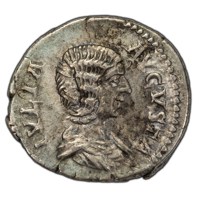 SOLD Ancient Rome AD 207-11 Julia Domna Denarius Silver Coin RIC 522