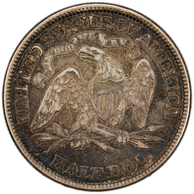 SOLD United States 1871 50 Cents Seated Liberty Half Dollar Silver Coin