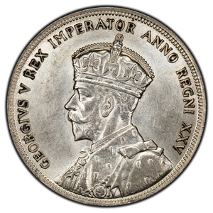 SOLD Canada 1935 $1 Silver Dollar Coin - First Year of Issue - AU+