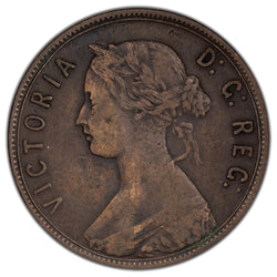 Newfoundland 1888 Large Cent Coin - Fine