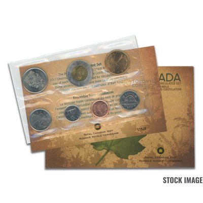 Canada 2011 7-Coin PL Proof-Like Mint Coin Set - Envelope + COA
