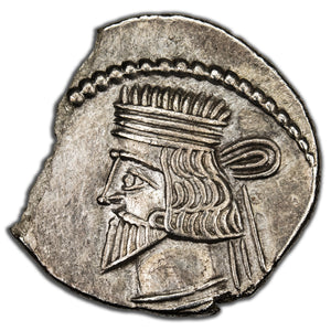 SOLD Parthia Vologases III AD 105-47 AR Drachm Coin Sellwood #78 - Chipped