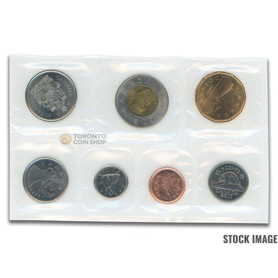 Canada 2011 7-Coin PL Proof-Like Mint Coin Set - Plastic Only
