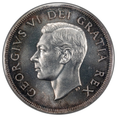 SOLD Canada 1949 $1 Silver Dollar Coin - ICCS MS-66