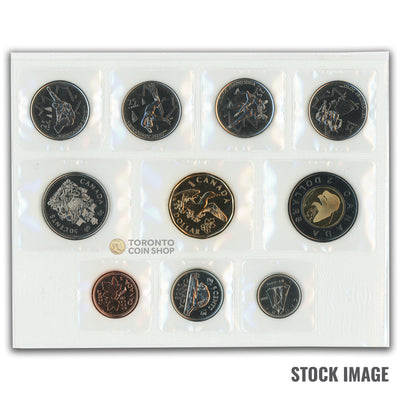 Canada 2008 Olympic 10-Coin PL Proof-Like Mint Coin Set - Envelope + COA