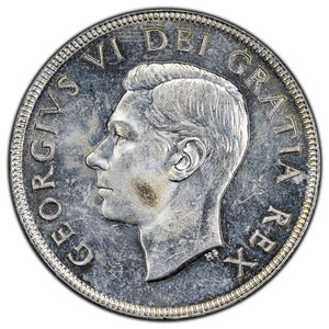 SOLD Canada 1952 NWL $1 Silver Dollar Coin - King George VI