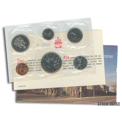 Canada 1977 SWL 6-Coin PL Proof-Like Mint Coin Set - Envelope + COA