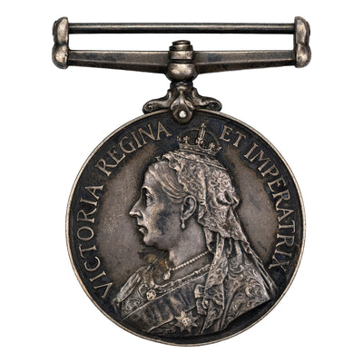 SOLD South Africa Boer War Queens Silver Medal - Loyal North Lancashire Regiment