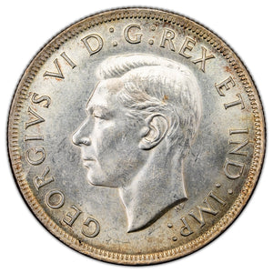 SOLD Canada 1937 2xHP $1 Silver Dollar Coin - MS-60