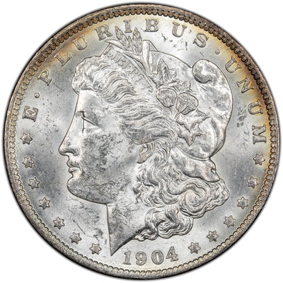 SOLD United States 1904-O $1 Morgan Silver Dollar Coin - Uncirculated