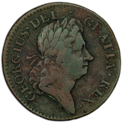 Ireland 1723 1/2 Half Penny Coin S-6601