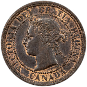 SOLD Canada 1888 1 Large Cent Coin - AU