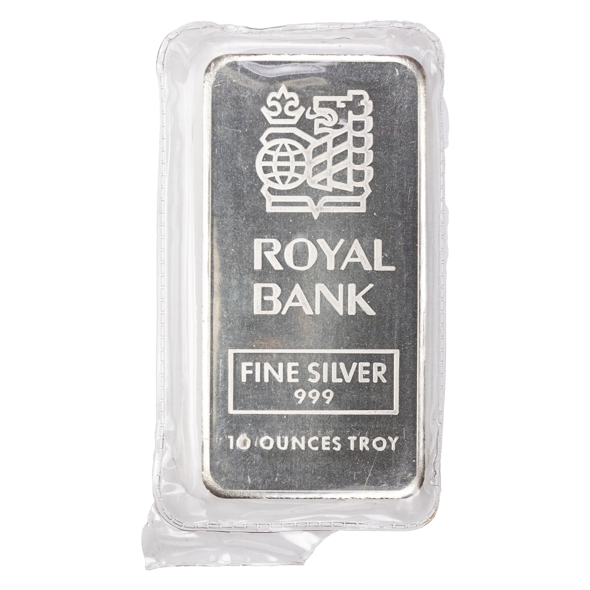 SOLD Johnson Matthey JM RBC Royal Bank 10oz .999 Fine Silver Bar - Sea ...