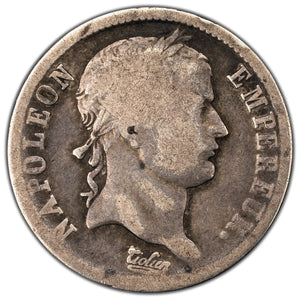 SOLD France Napoleon I 1811 A 2 Francs Silver Coin KM #693