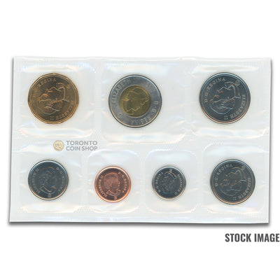 Canada 2011 7-Coin PL Proof-Like Mint Coin Set - Plastic Only